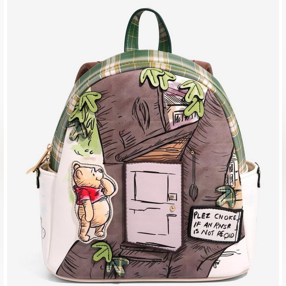 Danielle Nicole Disney Winnie the Pooh Owl's House Figural Mini Backpack 